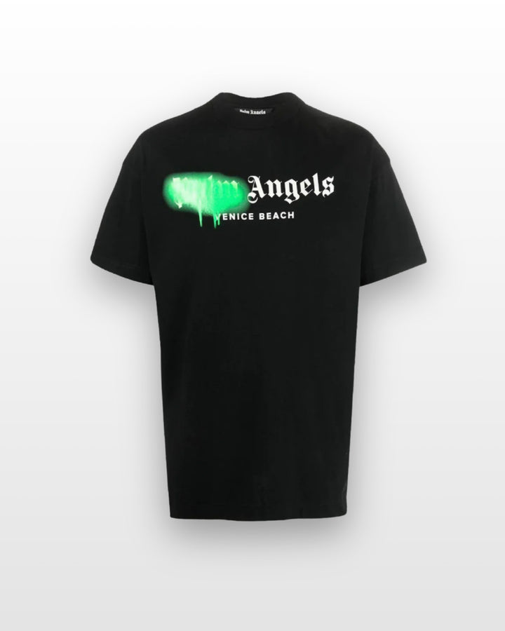 Palm Angels T-Shirt Sprayed Venice Beach