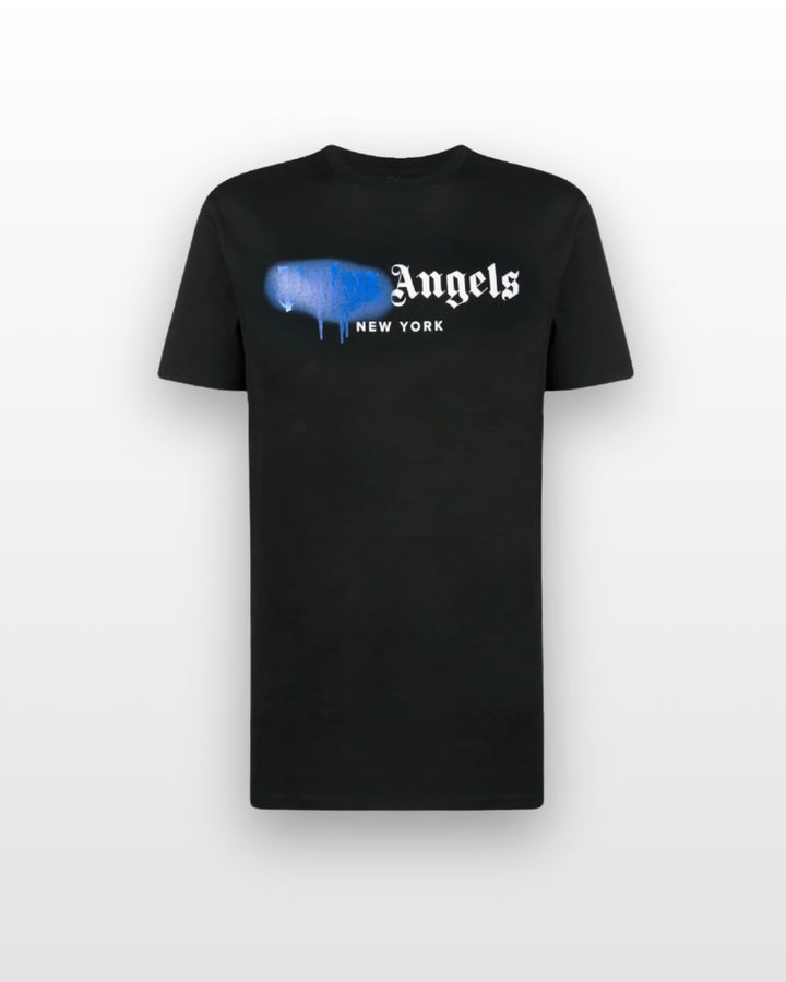 Palm Angels T-Shirt Sprayed New York